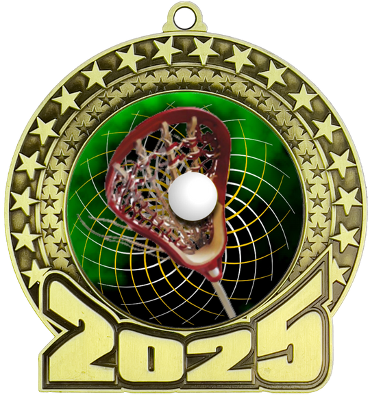 2025 Lacrosse Insert Medal