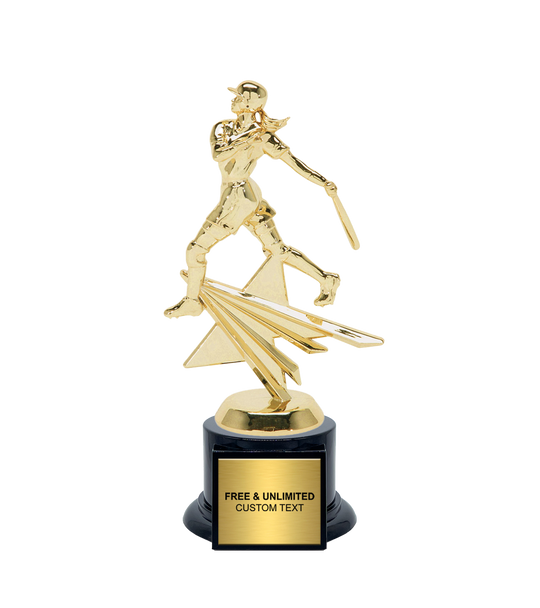 Shining Star Softball Trophy - Female