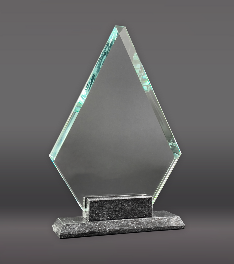 Victoria Glass Granite Award Rear