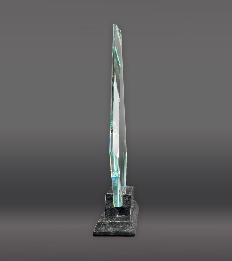 Victoria Glass Granite Award Side