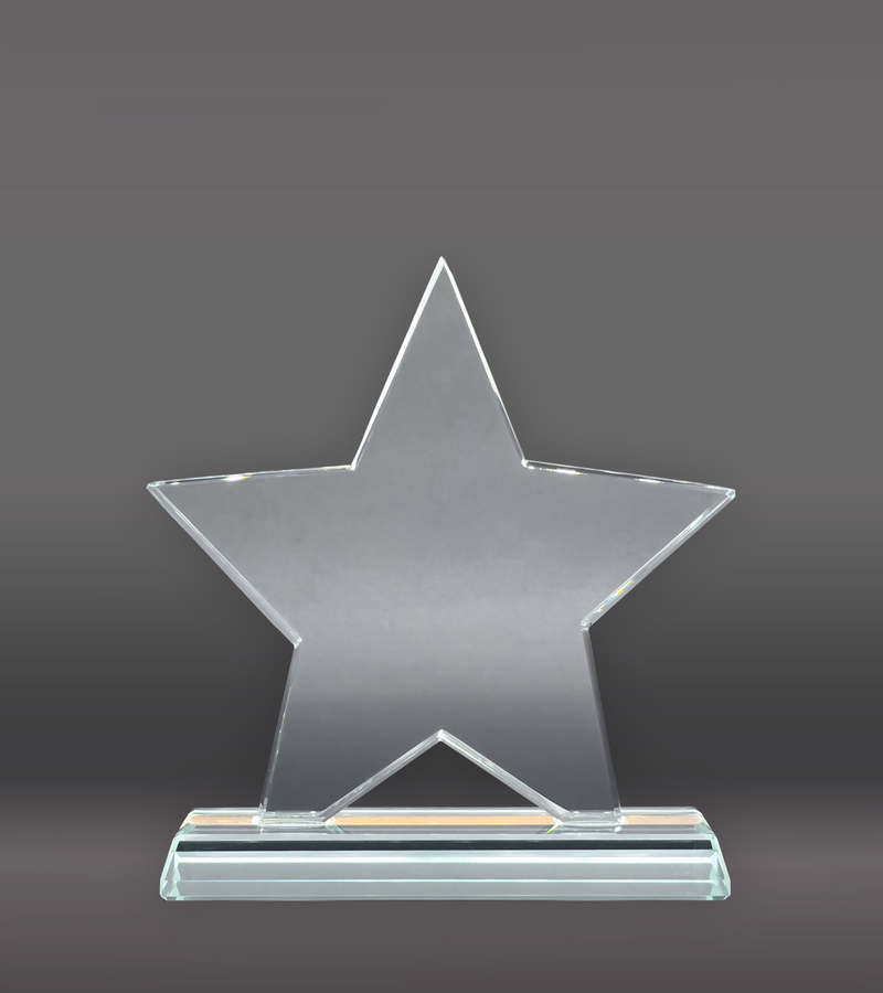 Crystal Star Award Rear