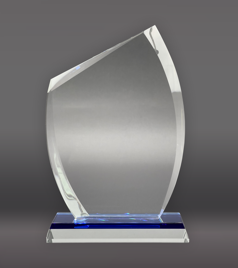 Denali Peak Crystal Award Rear