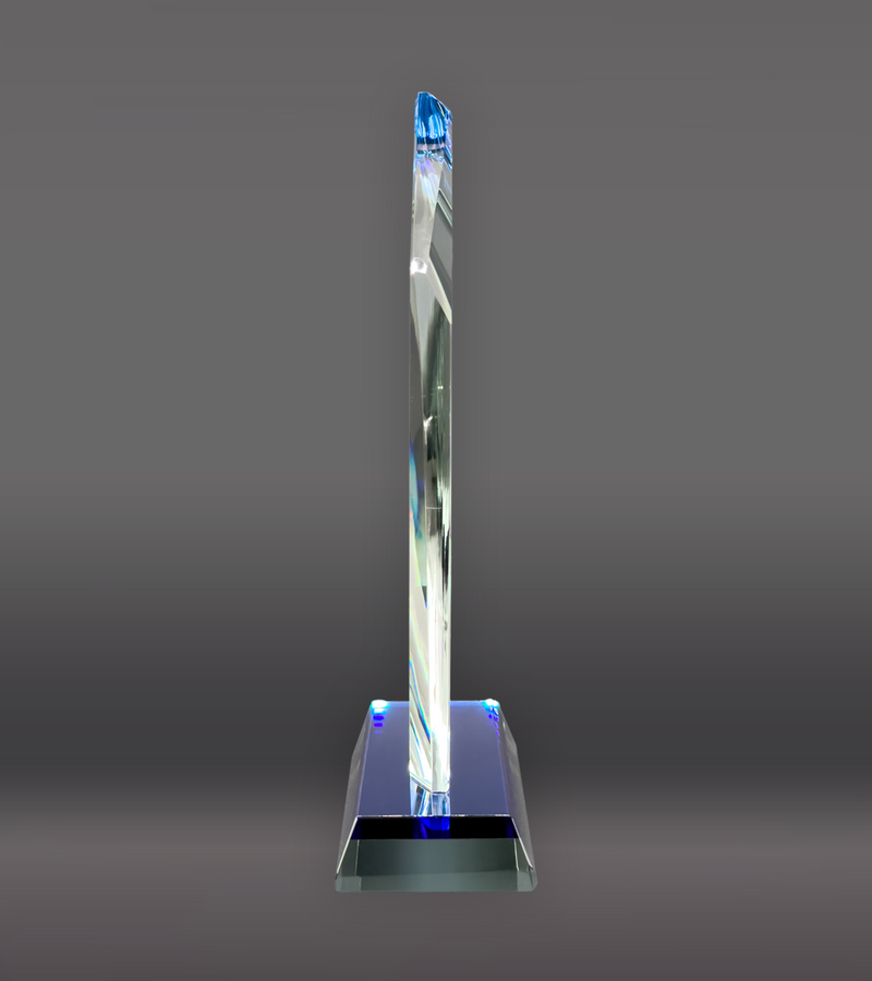 Denali Peak Crystal Award Side