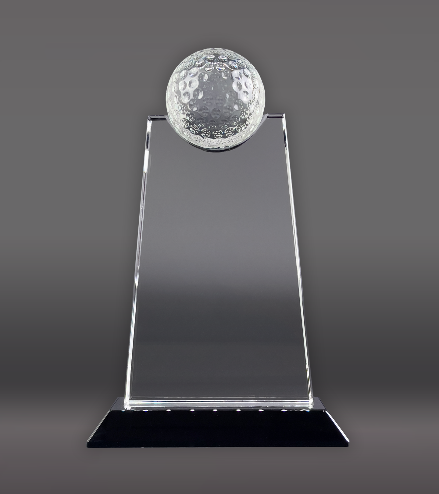 Golf Ball Apex Crystal w/ Black Base