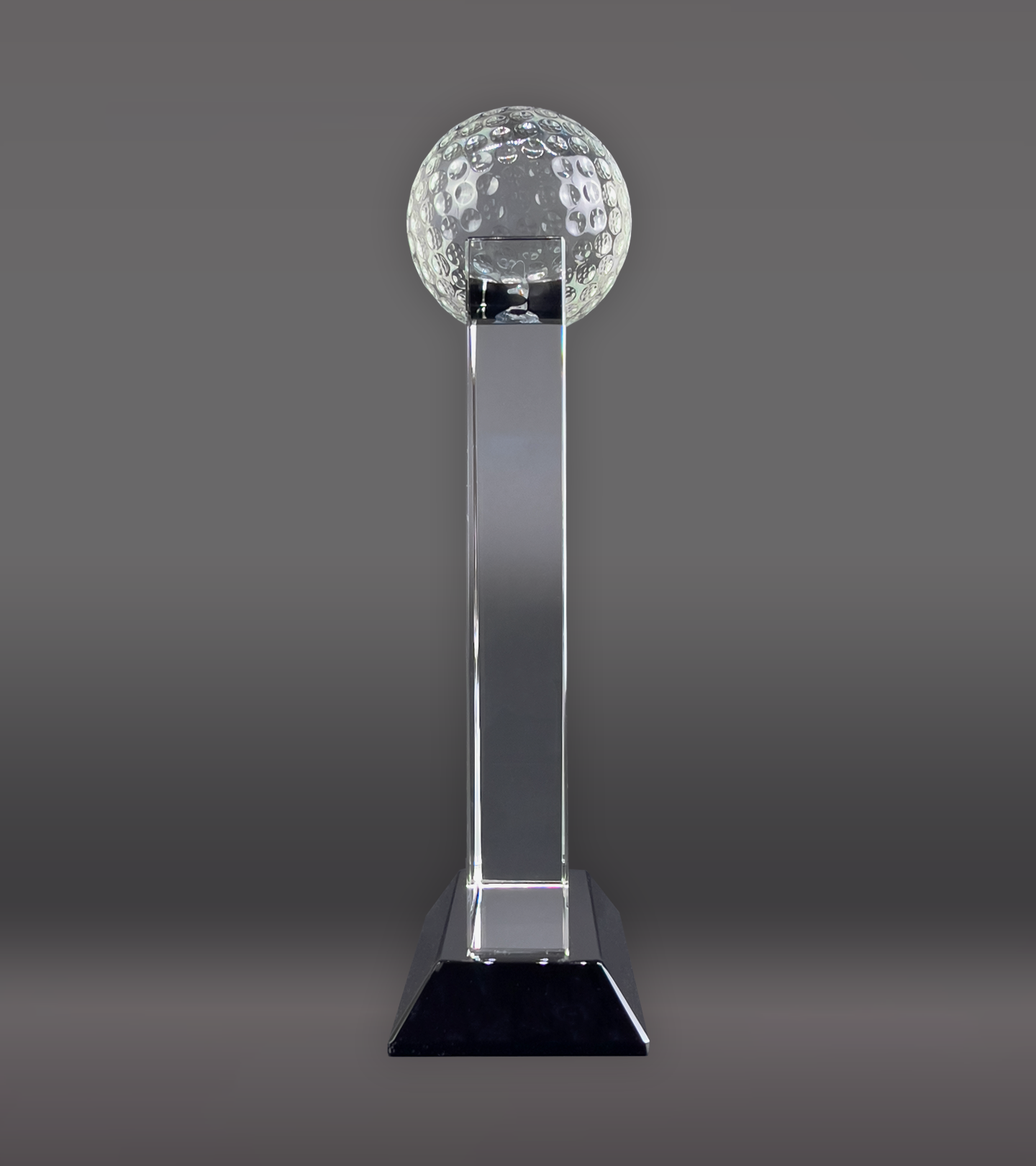 Golf Ball Apex Crystal w/ Black Base