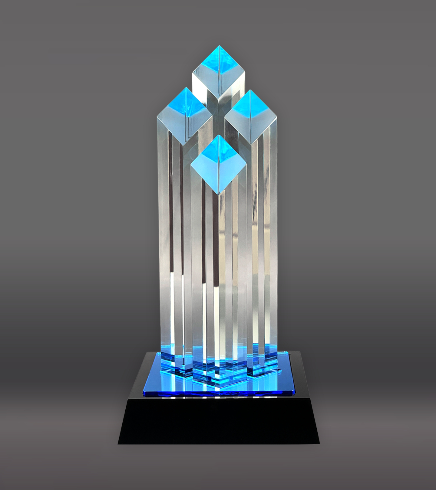 Blue Diamond Towers Acrylic Front