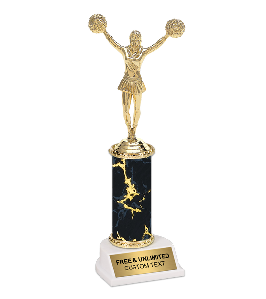 Epic Pom-Pom Cheer Trophy