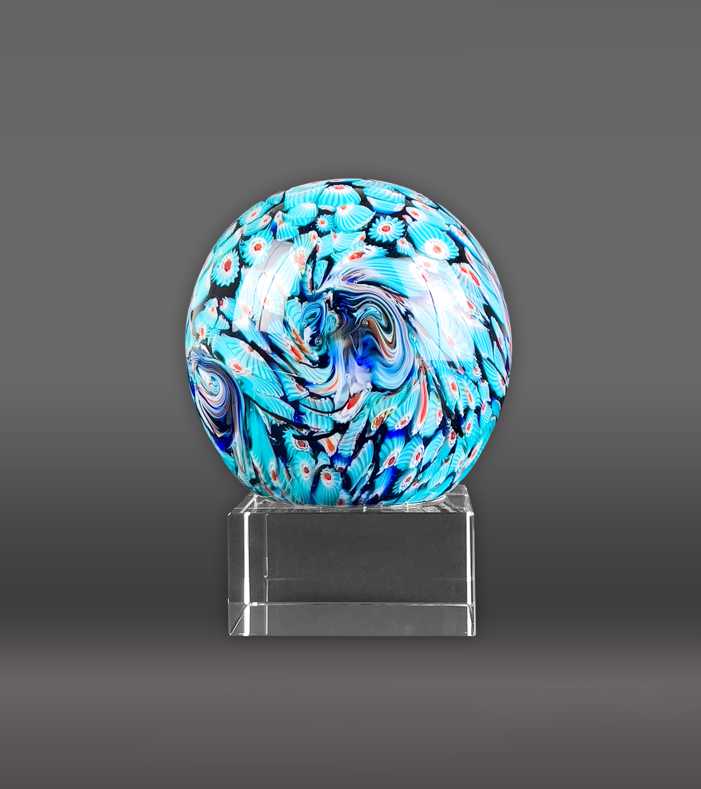 Sphere Glass Art Crystal Award