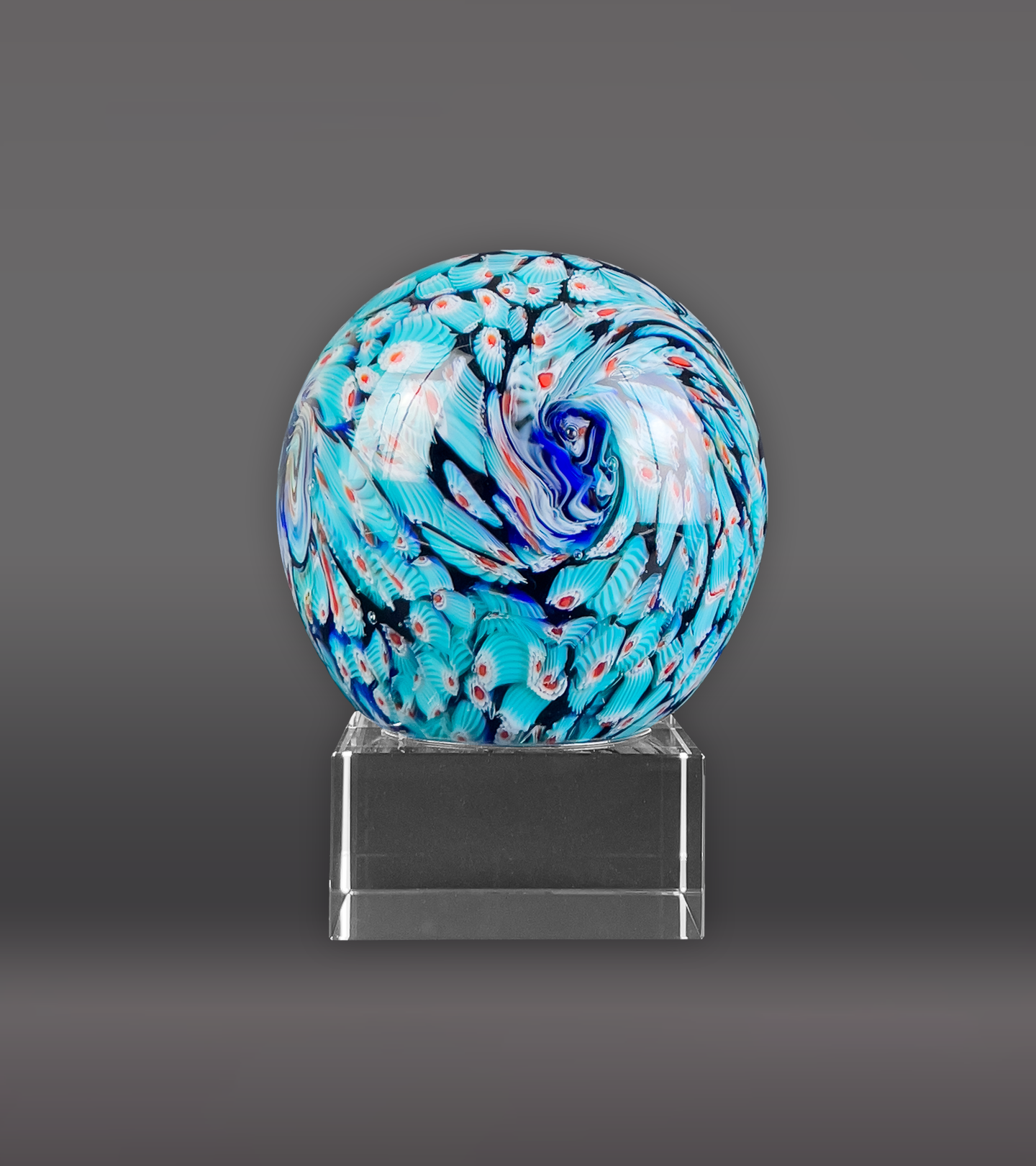 Sphere Glass Art Crystal Award