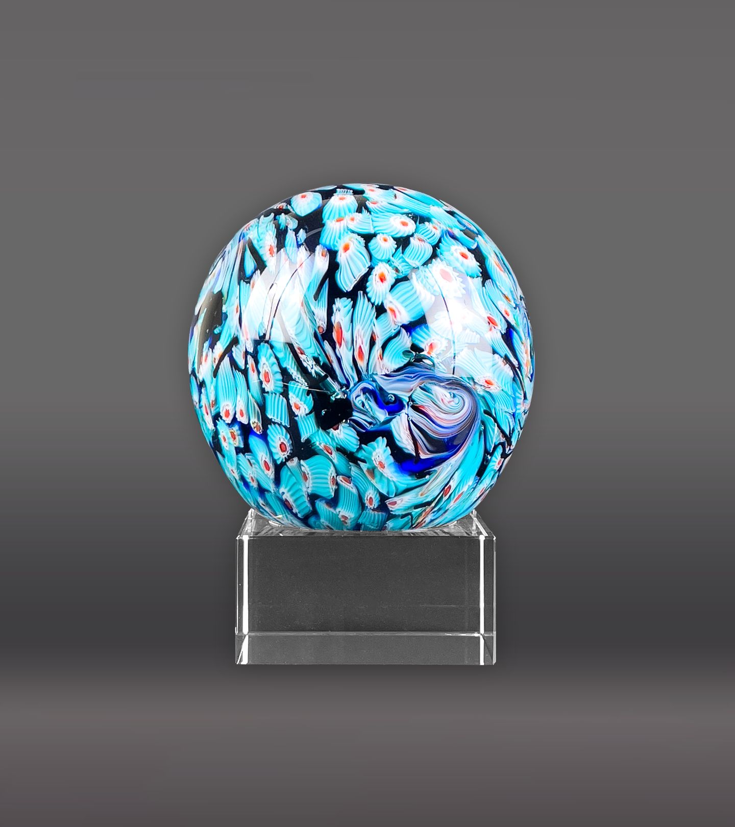 Sphere Glass Art Crystal Award