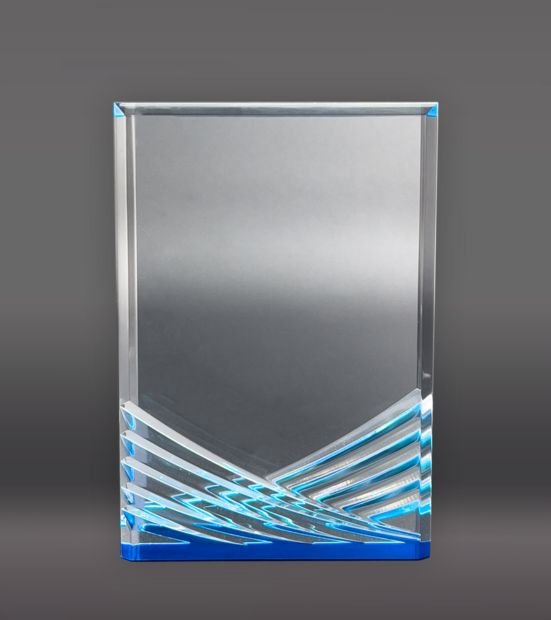 Blue Inspire Award Front