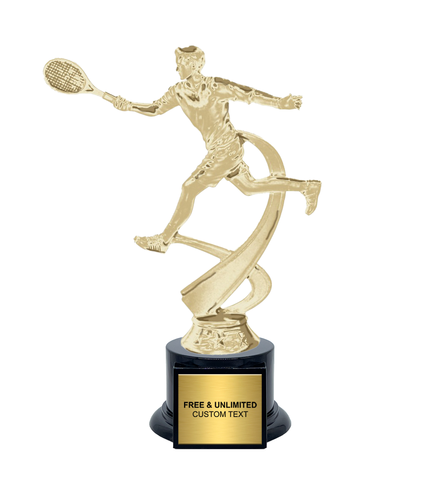 Motion Male Tennis Trophy
