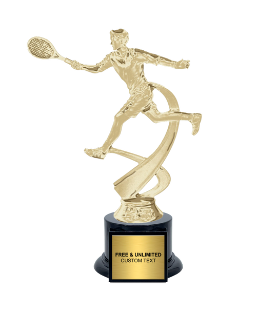 Motion Male Tennis Trophy