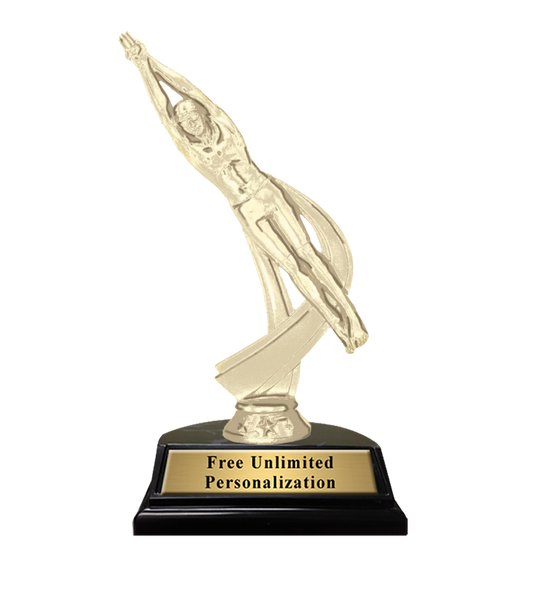 Standard Swimming Motion Trophy
