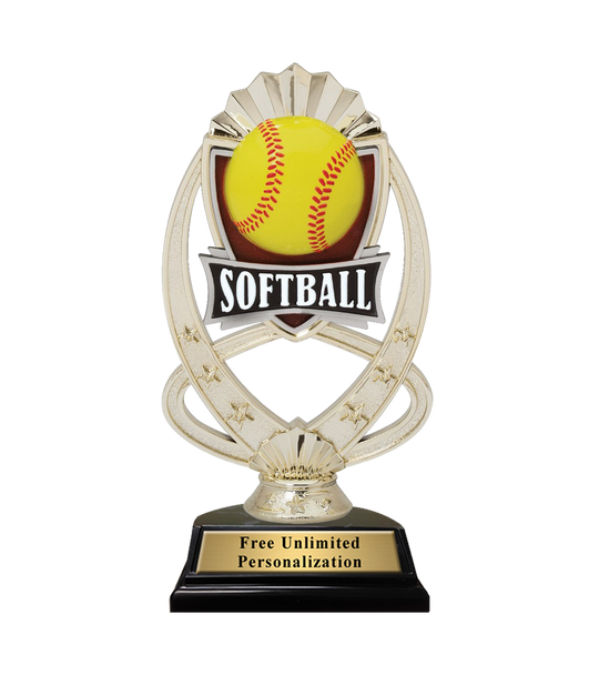 Star Meridian Softball Trophy