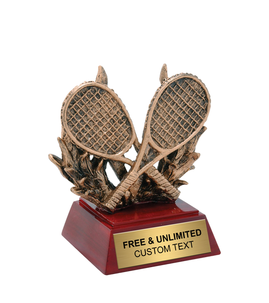 Resin Tennis Trophy
