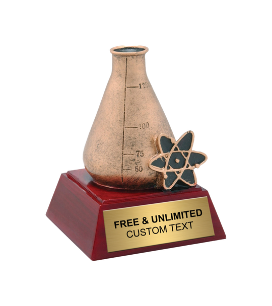 Resin Science Beaker Trophy