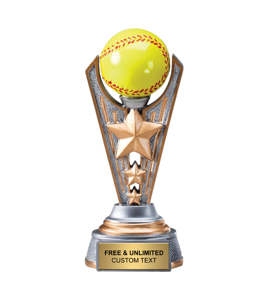 Victory Star Softball Trophy