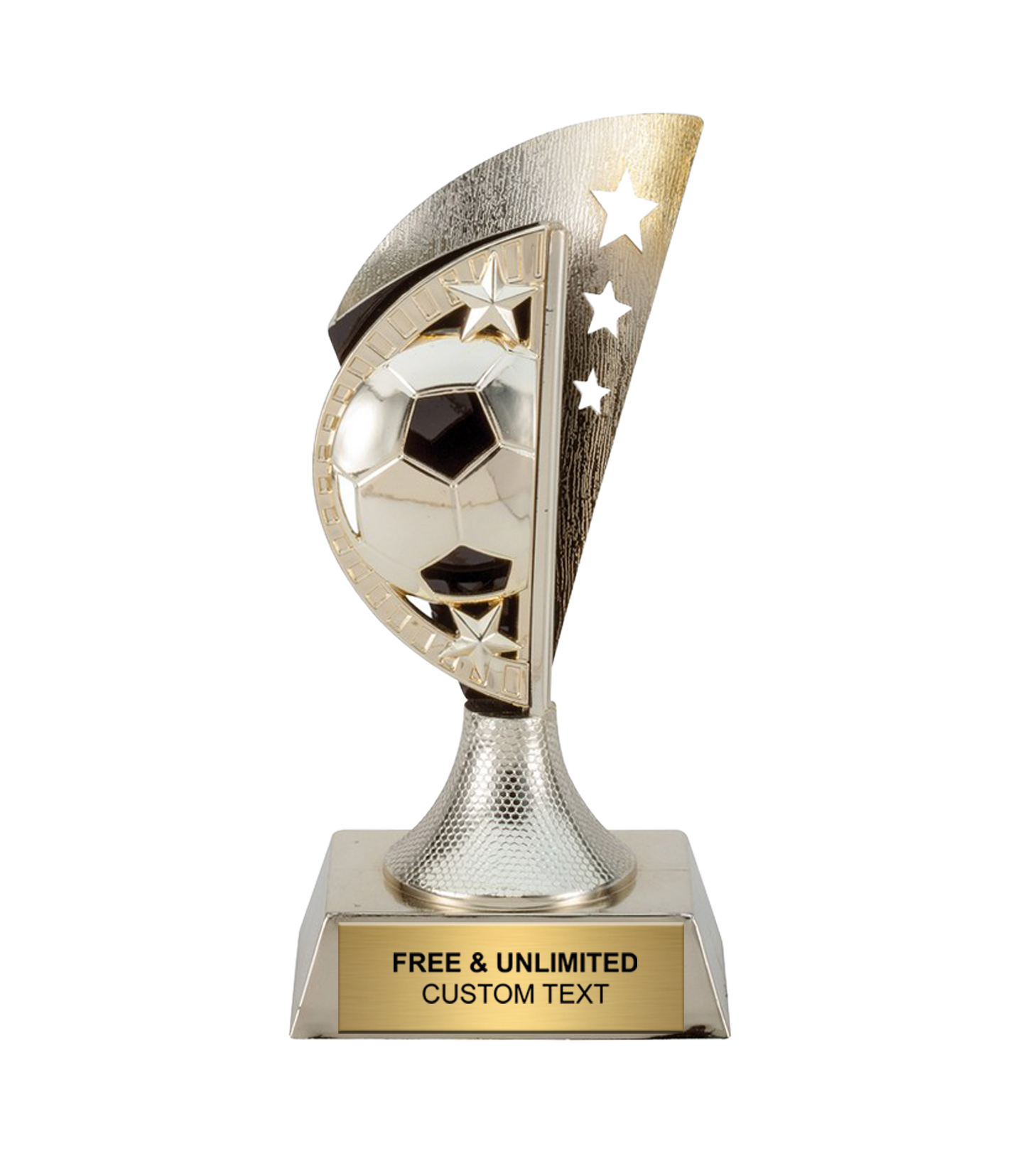 Gold Star Soccer Trophy