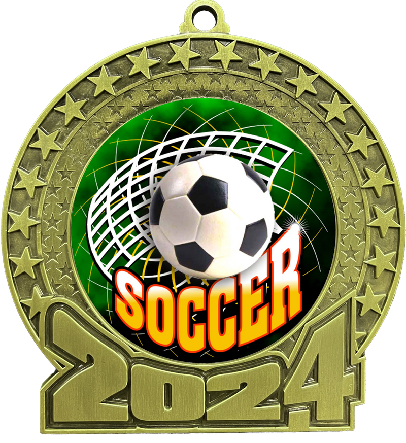 2024 Soccer Insert Medal