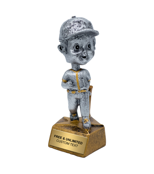 Bobblehead Female Softball Trophy