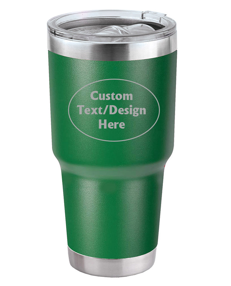 Green 30 oz Insulated Custom Tumbler - Tahoe