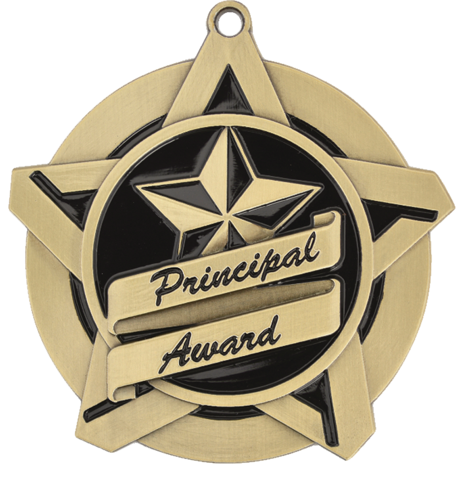 Super Star Principal Award Medal