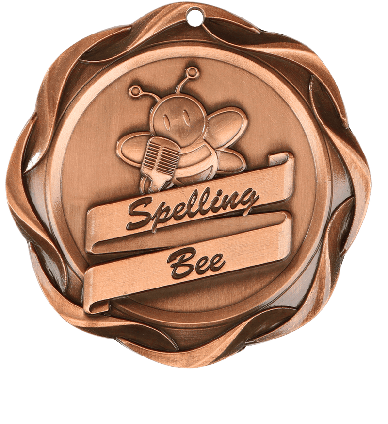 Bronze Fusion Spelling Bee Medal