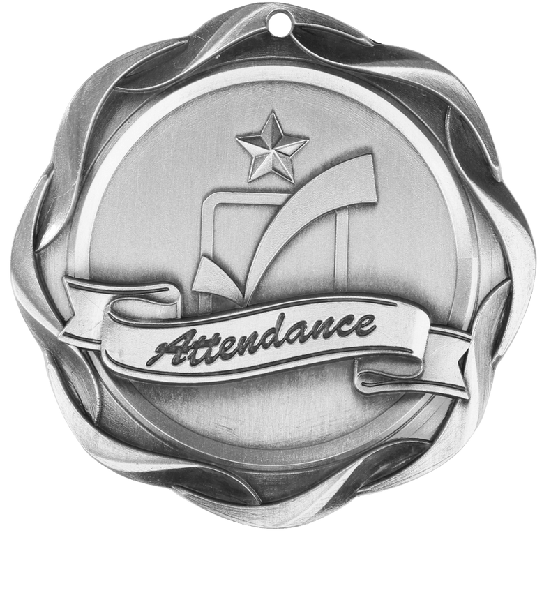 Silver Fusion Attendance Medal