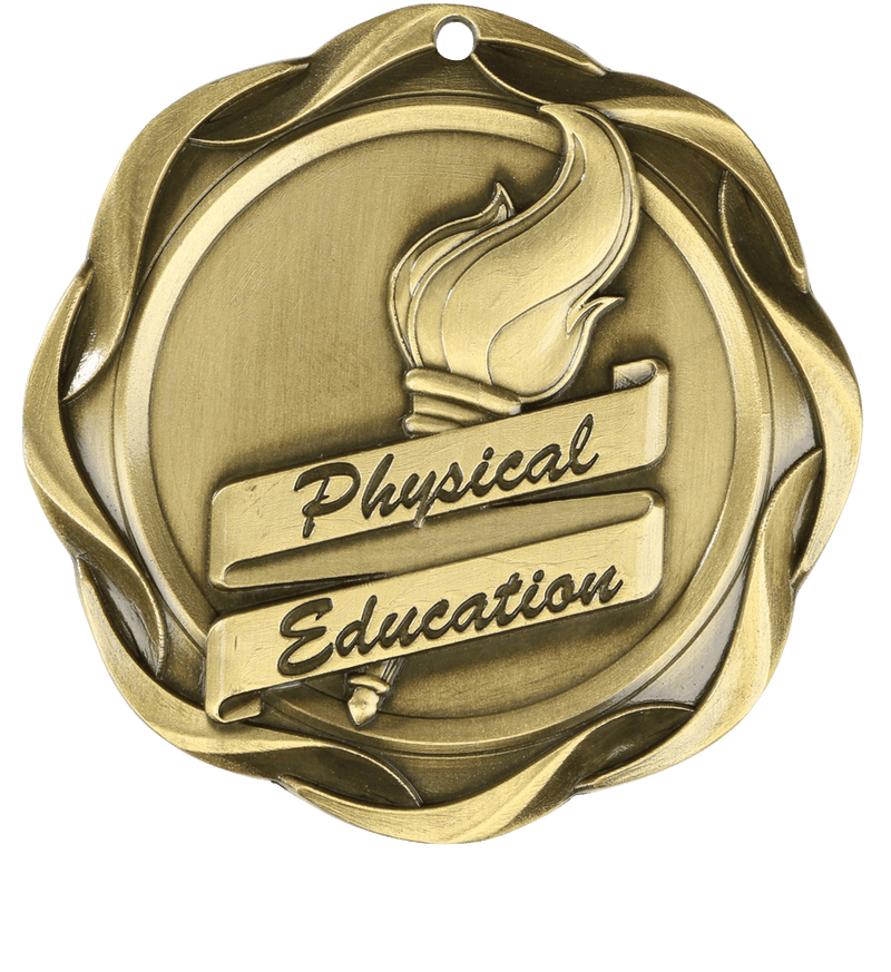 Gold Fusion Physical Education Medal