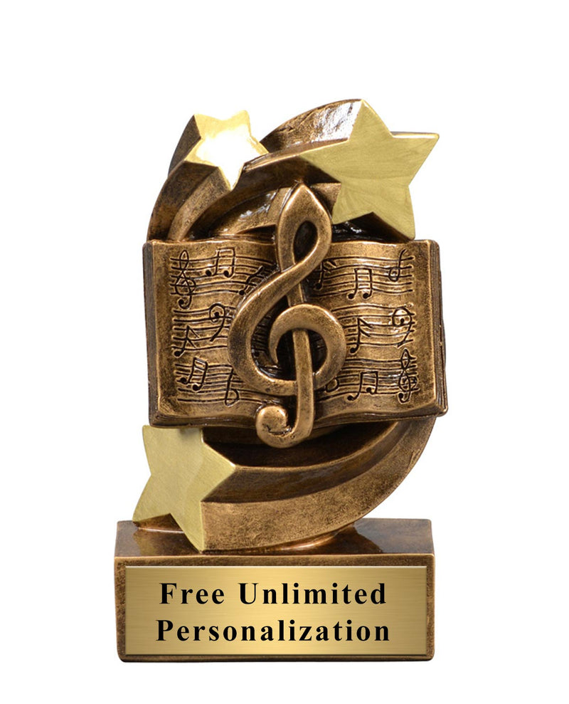 Star Swirl Music Trophy