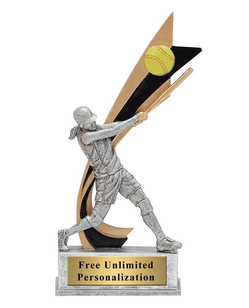 Live Action Softball Trophy - Female