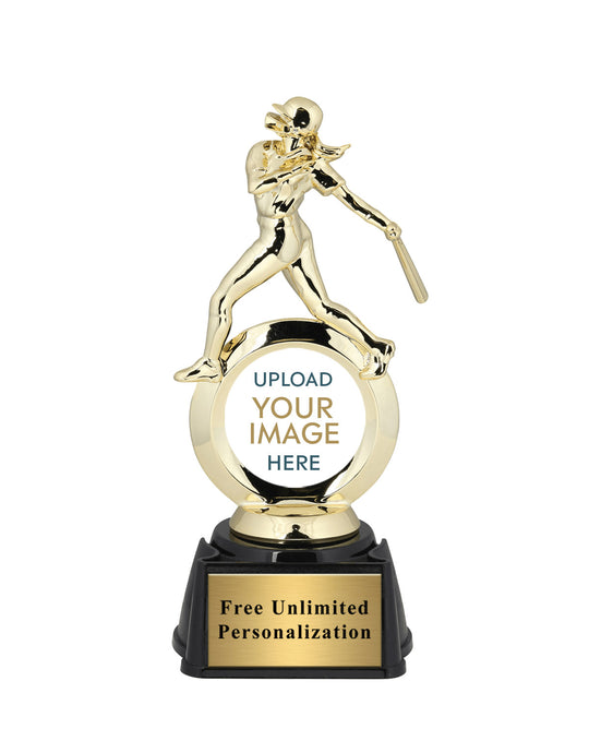 Softball Figure Custom Insert Trophy