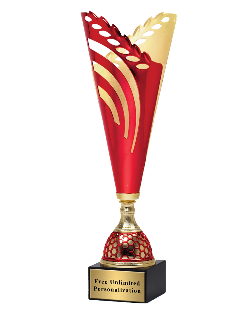 Red And Gold Victory Cup
