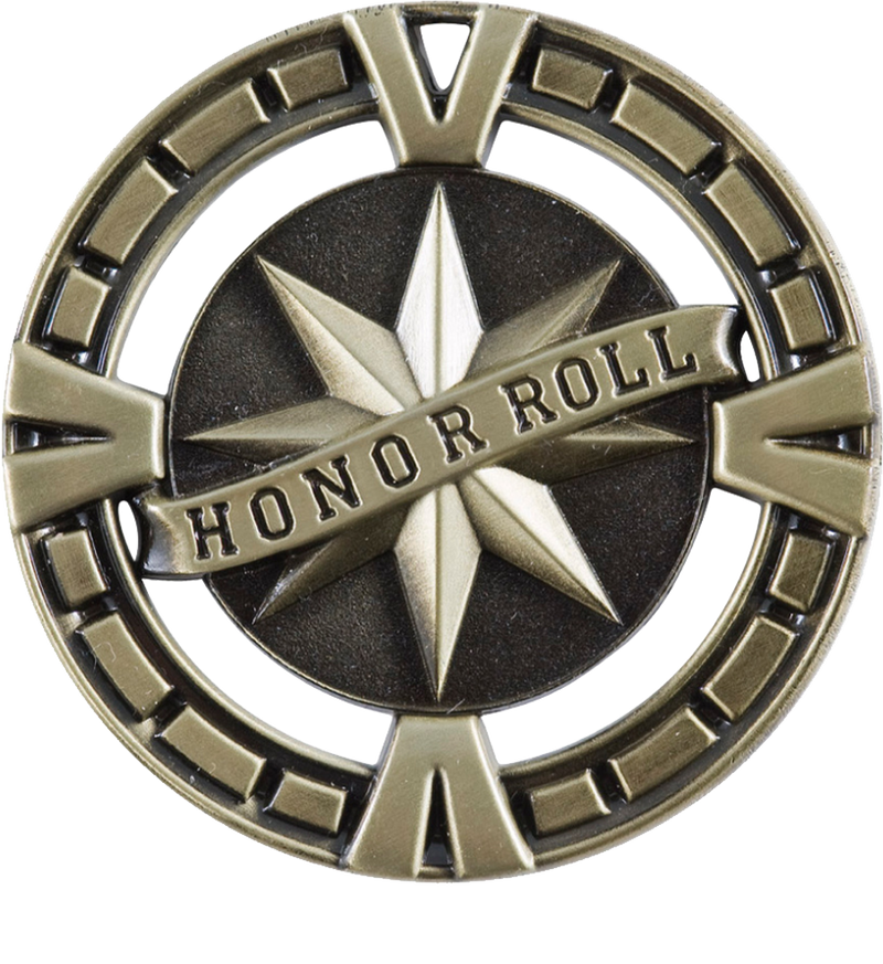 Gold Big Victory Honor Roll Medal