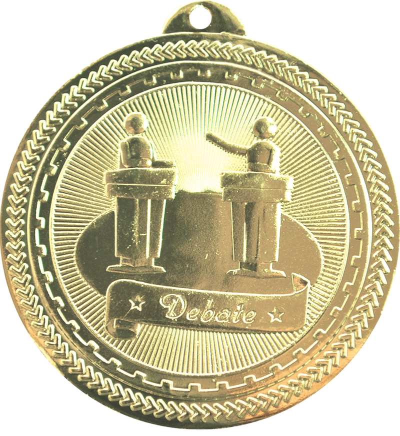 Gold BriteLazer Debate Medal