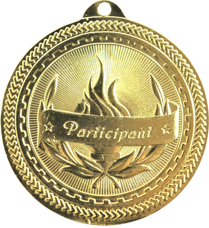 Gold BriteLazer Participant Medal