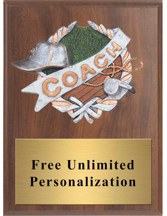 Coach Millennium Plaque