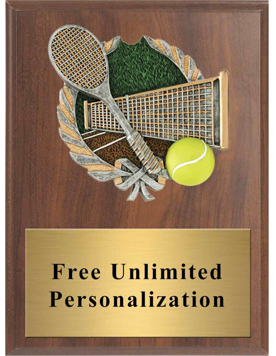 Tennis Millennium Plaque