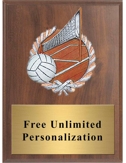 Volleyball Millennium Plaque