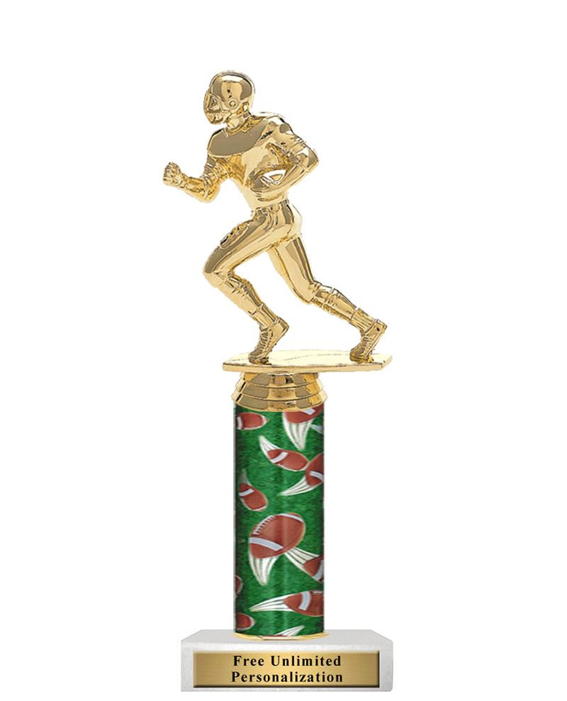 Football Column Trophy Animated