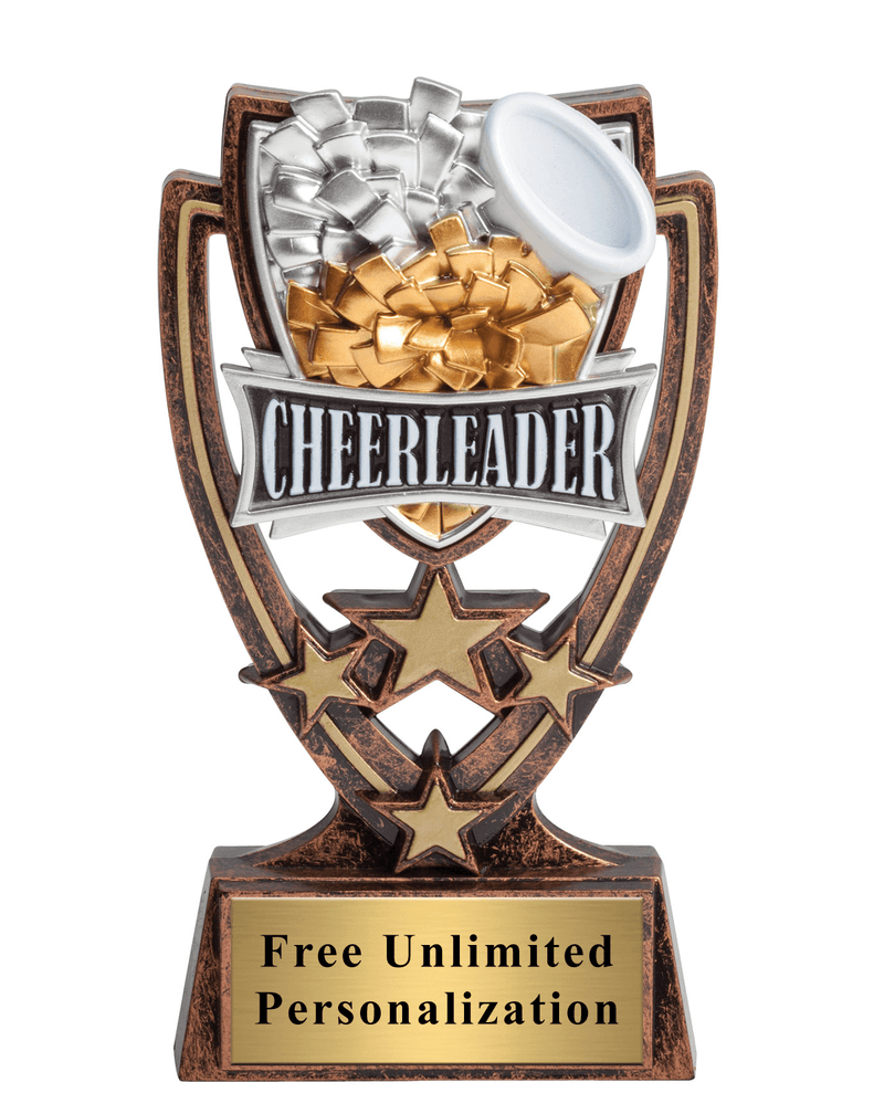 Four Star Cheerleader Trophy
