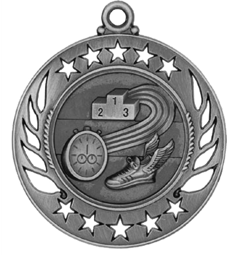 Silver Galaxy Track Medal