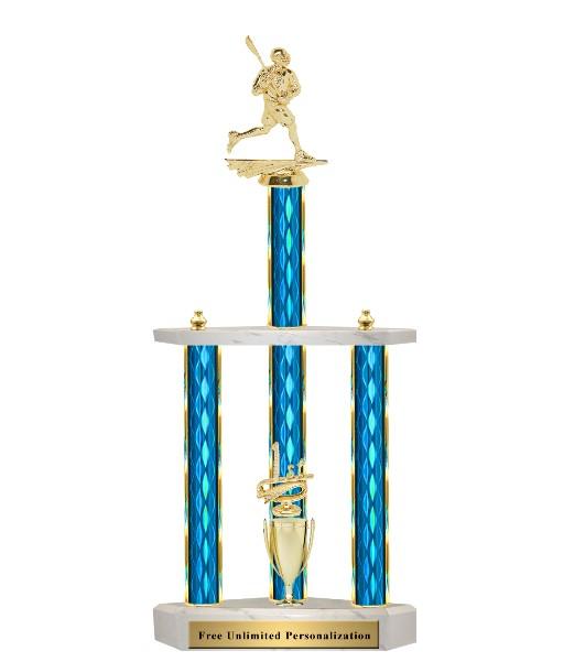 Giant Three Post Trophy Lacrosse