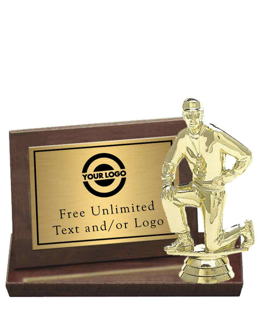 Cherry Billboard Plaque with Coach Topper
