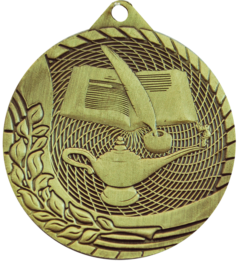 Gold Budget Lamp of Knowledge Medal