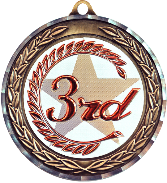 Diamond Cut 3rd Place Medal