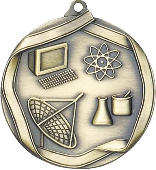 Die Cast Science Medal