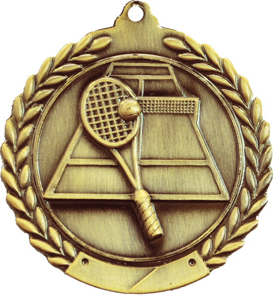 Wreath Tennis Medal