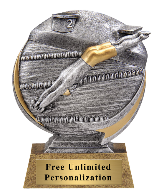 Swimming Motion Extreme Trophy - Male